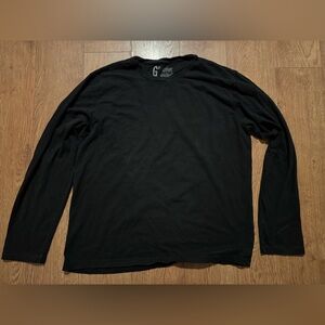 GAP Men's Black Long Sleeve Tee